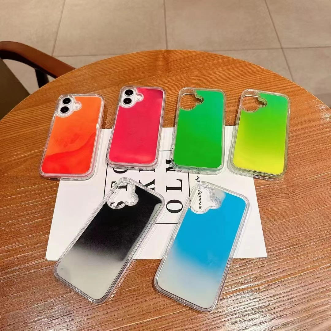 Luminous Glitter iPhone Case