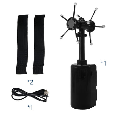 LED Rotating Floating Light Ball Toy