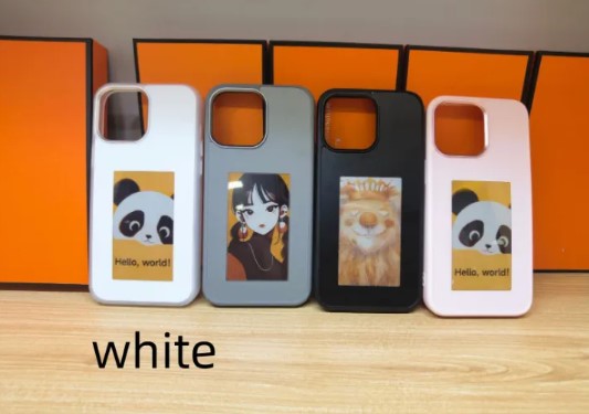E-ink Screen Projection i-Phone Case
