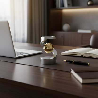 Floating Spin Desk Toy - Executive