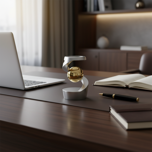 Floating Spin Desk Toy - Executive