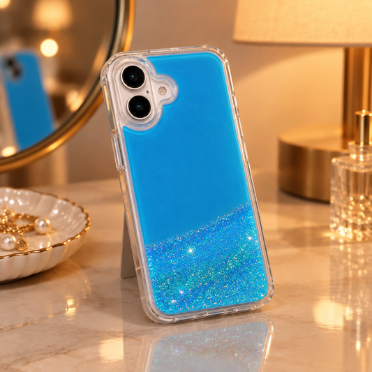 Luminous Glitter iPhone Case lifestyle image