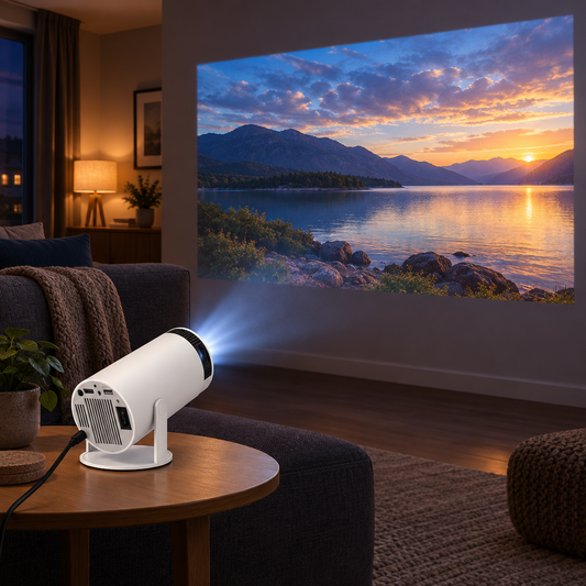 Mini Portable Projector lifestyle image